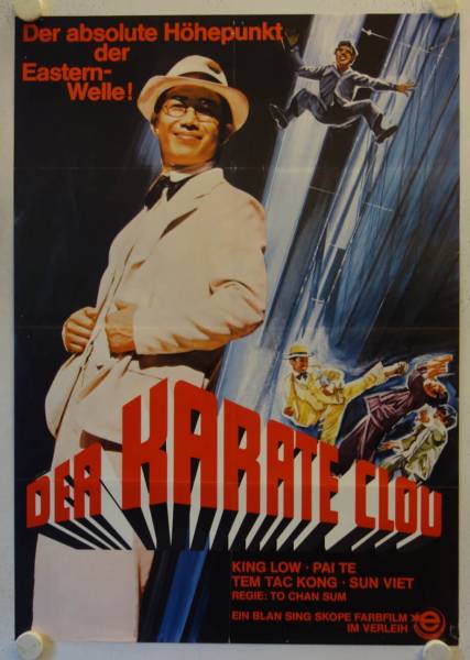 Der Karate Clou originales deutsches Filmplakat